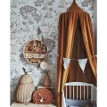tapeta-dziecieca-lesne-zwierzeta-vintage-jasne-tlo-pokoj-chlopca