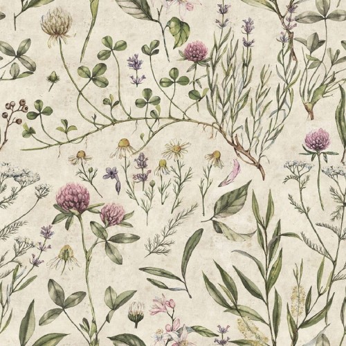 tapeta-dziecieca-botaniczna-rosliny-i-kwiaty