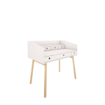 Biurko dziecięce sekretarzyk River - białe, szer. 103 cm