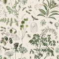 tapeta-dziecieca-botaniczna-zielone-rosliny-owady