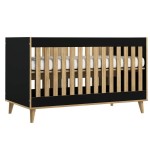 Łóżeczko 2 70x140 cm Tutu Black Bami  