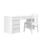 Drewniane Biurko 160 cm Simone Bami Różne Kolory 