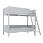 Drewniane Łóżko piętrowe z drabinką 90x200 cm  Alex Bami Różne Kolory  