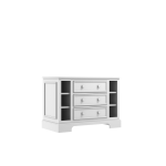 Drewniana Komoda szuflady +  półki Maxime Bami Różne Kolory