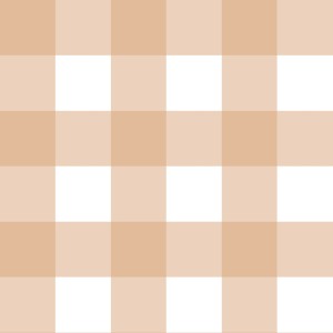 Tapeta dziecięca w brzoskwiniową kratkę