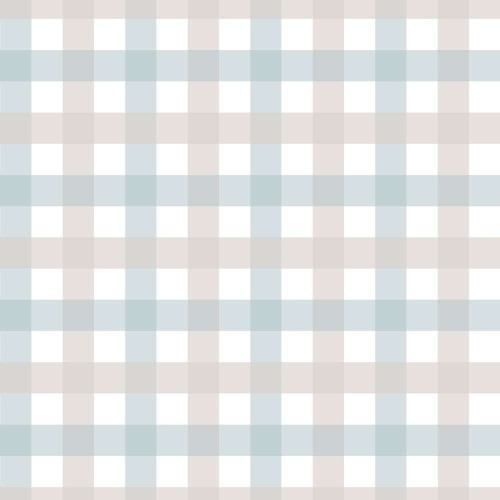tapeta-dziecieca-krata-prowansalska-bezowo-niebieska-wzor
