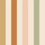 Tapeta dziecięca w naturalne paski
