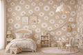 tapeta-dziecieca-stokrotki-bez-aranzacja-pokoj-dziewczynki
