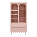 Regał dziecięcy wysoki Babushka - różowy, szer. 84 cm