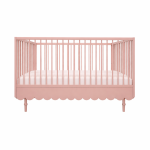 Łóżko dziecięce tapczanik Babushka - różowe, 70x140 cm