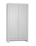 Szafa dziecięca 2-drzwiowa Calmo -szara, szer. 111 cm