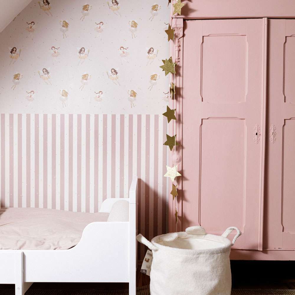 Tapeta idealna do pokoju dziewczynki