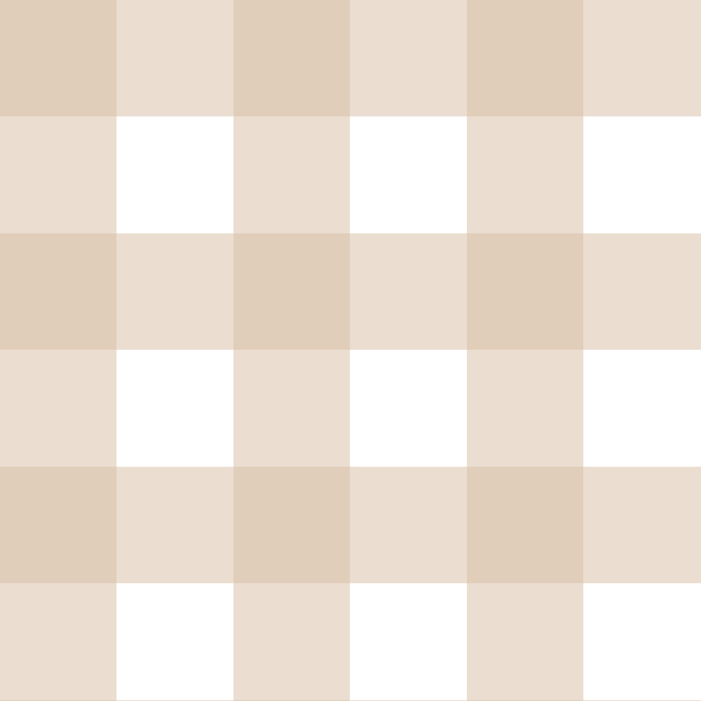 Tapeta w beżową kratkę do pokoju dziecka