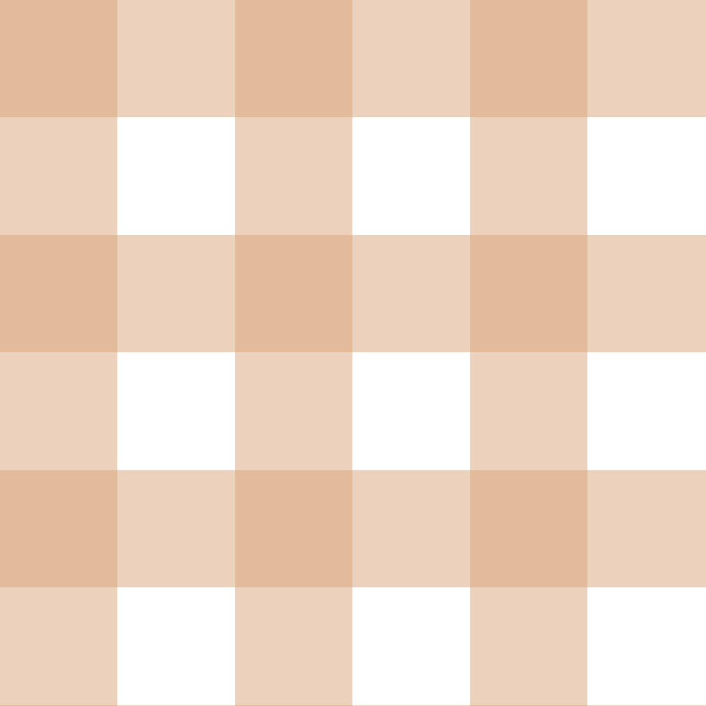 Wzór tapety w brzoskwiniową kratkę