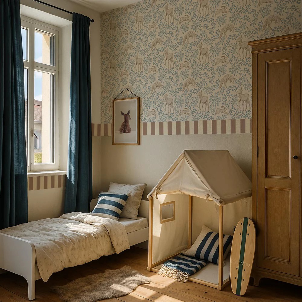 Tapeta w zwierzątka leśne